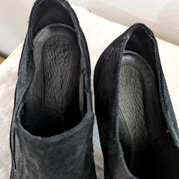 Dansko Black Suede Stacked Heel Slip On size 42 US 10 - Picture 2 of 5